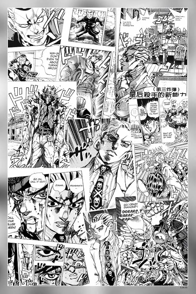 JoJo's Bizarre Adventure Manga Panel